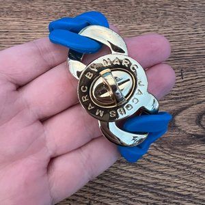 Marc by Marc Jacobs Silicone bracelet with Turnlock clasp